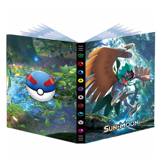 Pokemon card album set binder