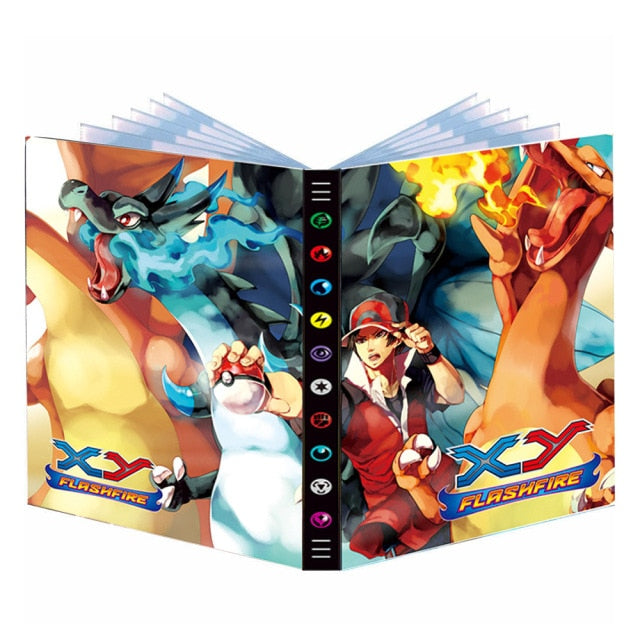 Pokemon card album set binder