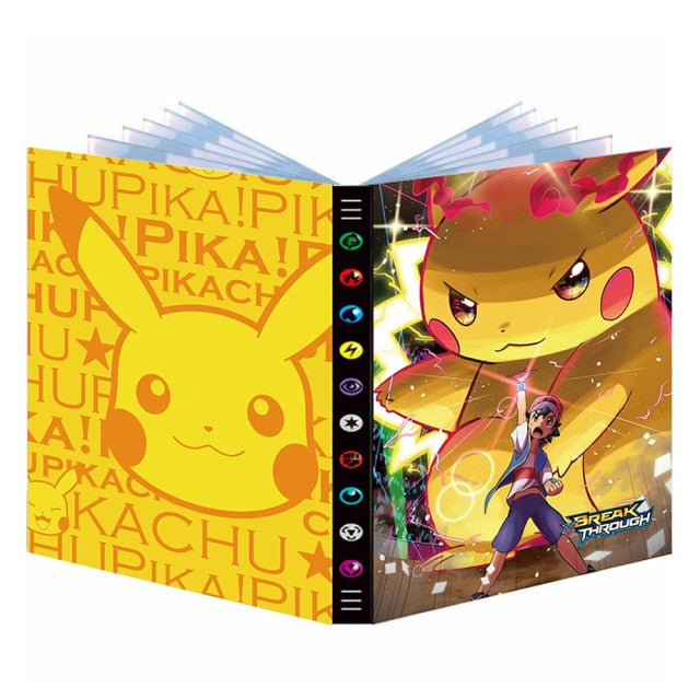 Pokemon card album set binder