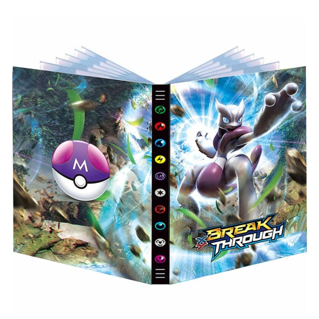 Pokemon card album set binder