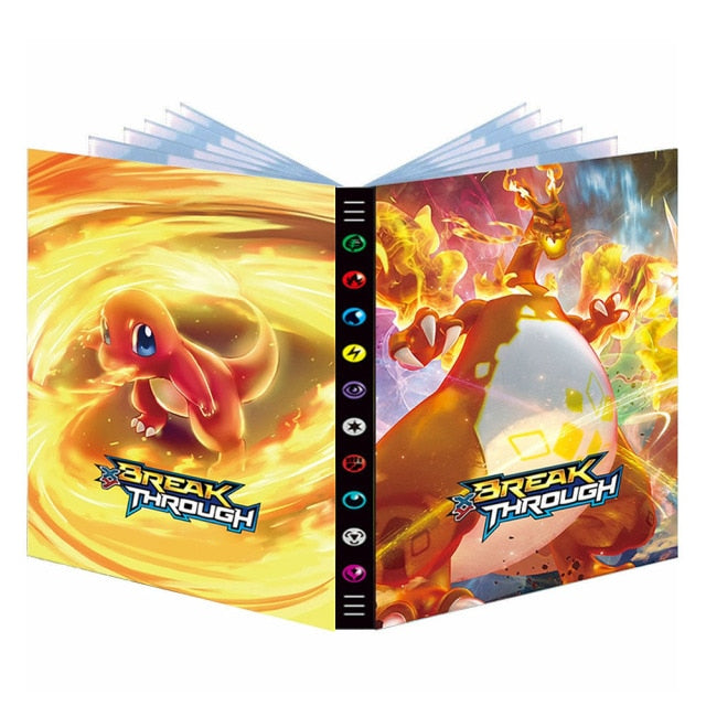 Pokemon card album set binder