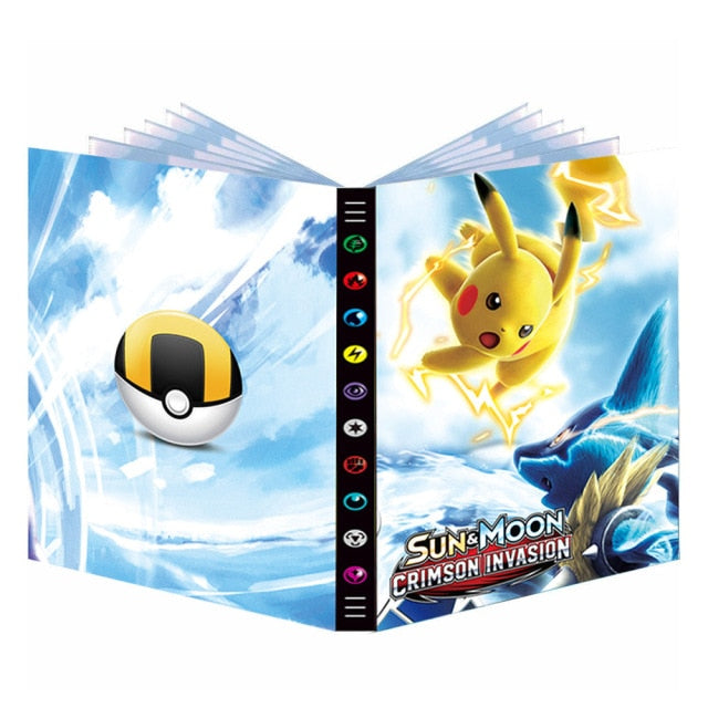 Pokemon card album set binder