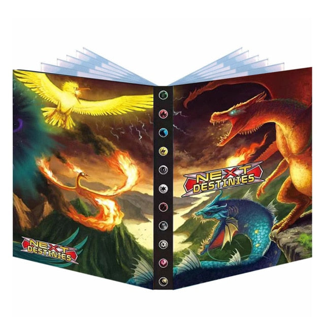 Pokemon card album set binder