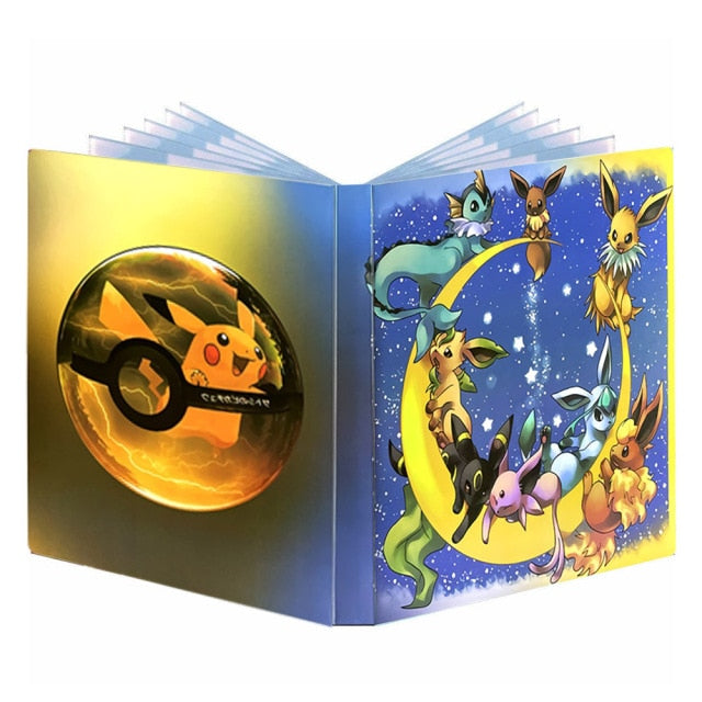 Pokemon card album set binder