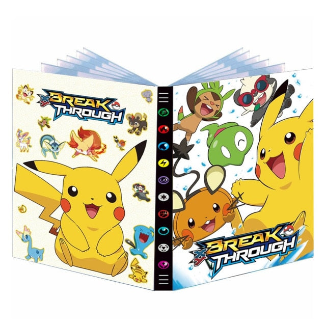 Pokemon card album set binder