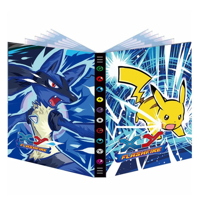 Pokemon card album set binder