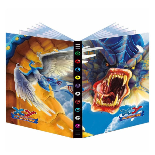 Pokemon card album set binder