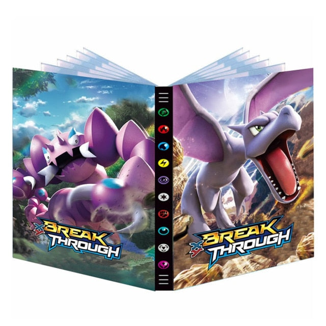 Pokemon card album set binder