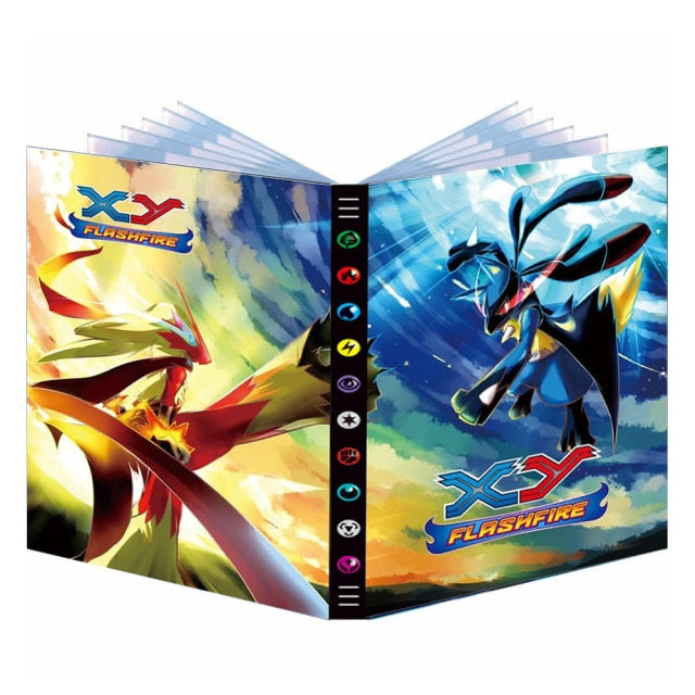 Pokemon card album set binder