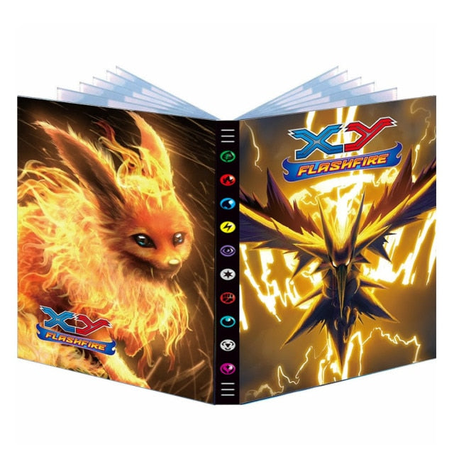 Pokemon card album set binder