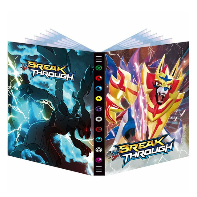 Pokemon card album set binder