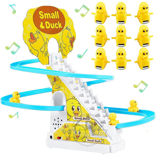 Children's electric stair climbing toy