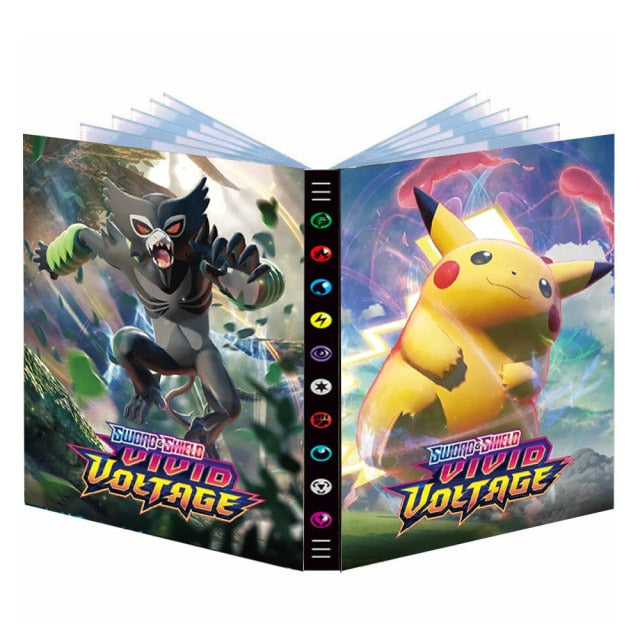 Pokemon card album set binder