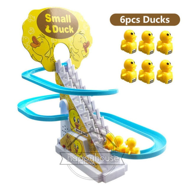 Children's electric stair climbing toy