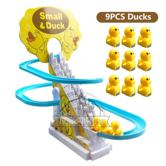 Children's electric stair climbing toy