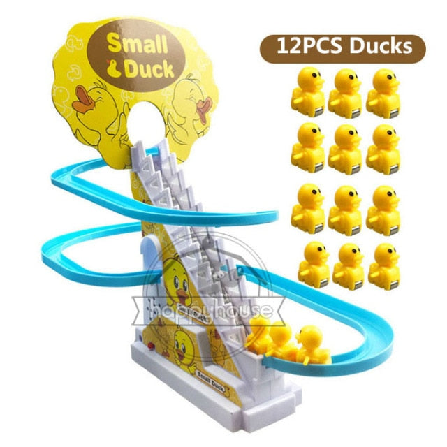 Children's electric stair climbing toy