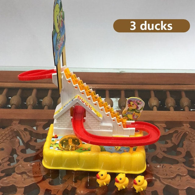 Children's electric stair climbing toy