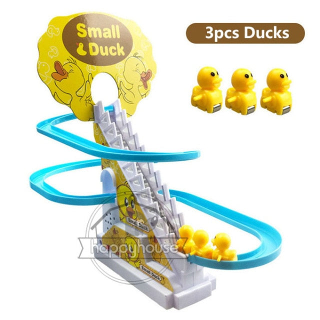 Children's electric stair climbing toy