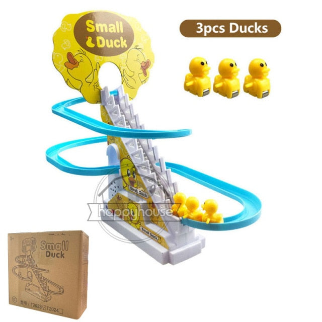 Children's electric stair climbing toy