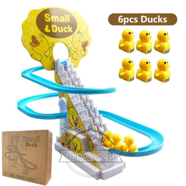 Children's electric stair climbing toy