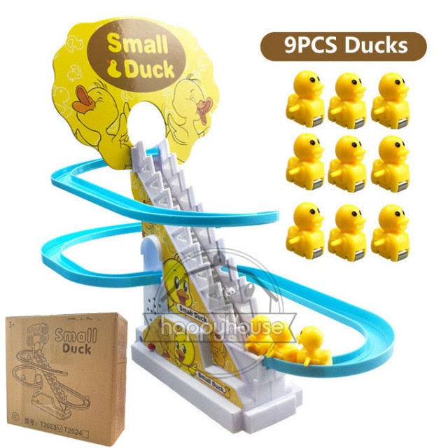 Children's electric stair climbing toy