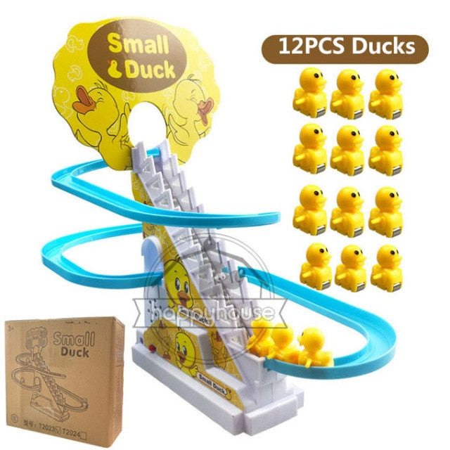 Children's electric stair climbing toy