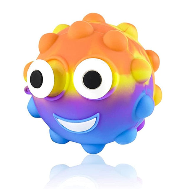 Cube Rainbow Ball decompression ventilation toy