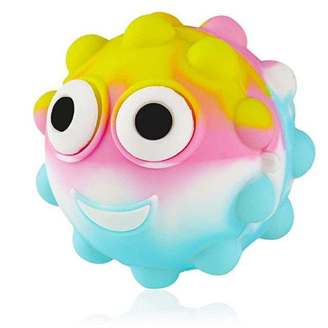 Cube Rainbow Ball decompression ventilation toy