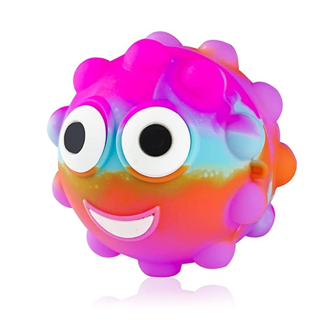 Cube Rainbow Ball decompression ventilation toy