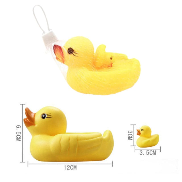 Children's floating toy rubber yellow duck