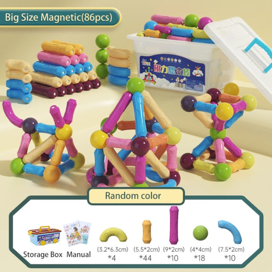 Constructor set magnet ball puzzle toy