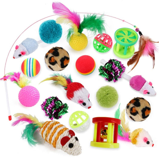 Pets Cat Toys Mouse Shape Balls Shapes Kitten