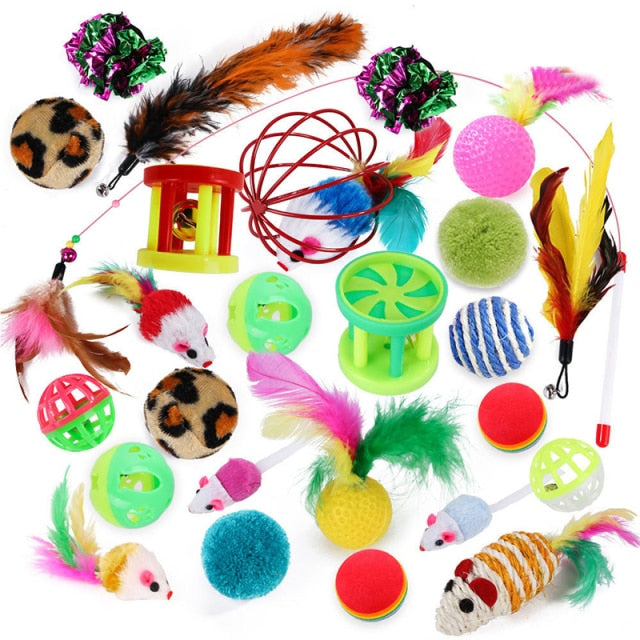 Pets Cat Toys Mouse Shape Balls Shapes Kitten