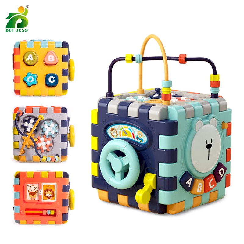 Children's music light puzzle box toy