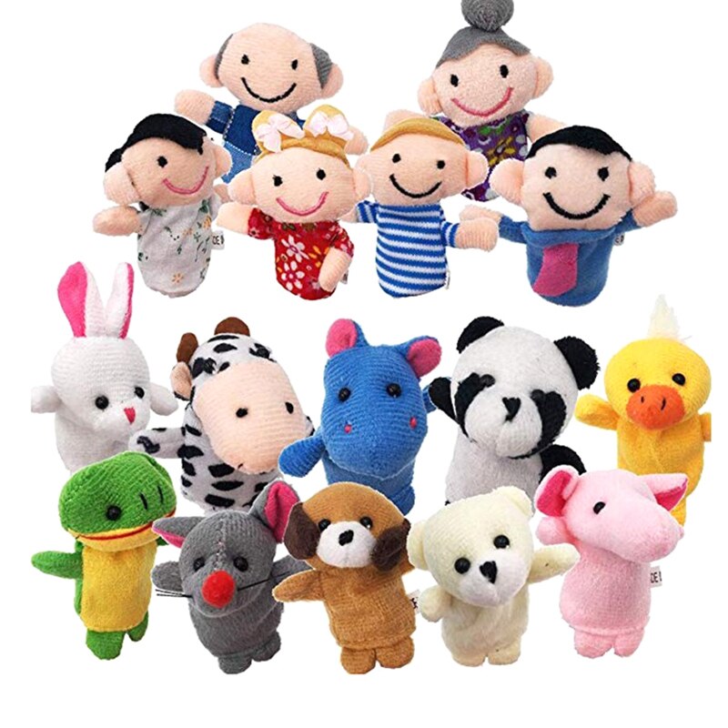 Baby plush parent-child interactive toy