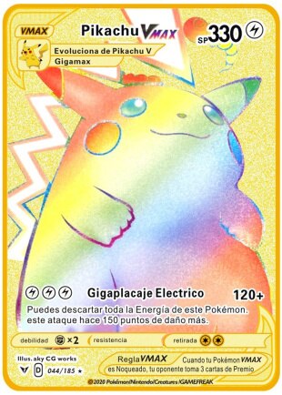 Pokemon metal card shiny card children's toy